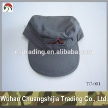 embroidery military peaked cap