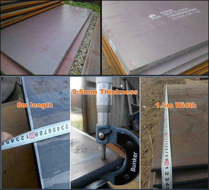 Hot rolled mild carbon steel plate st-37 s235jr s355jr Q235B carbon steel sheet