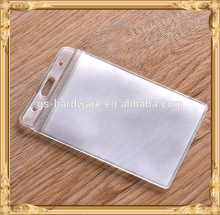 badge protector cover,pvc card collect,plastic card protector JX-011
