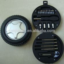 In tire shape case 20pcs hand tool Gift Tool Set