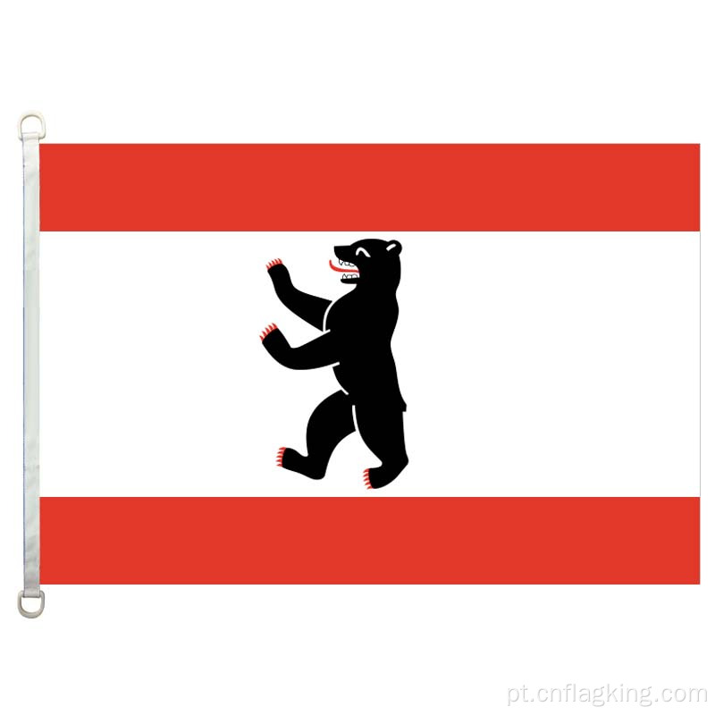 Flagge von Berlin 90 * 150cm 100% polyster