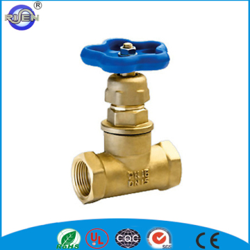 Brass forged stem swagelok stop valve