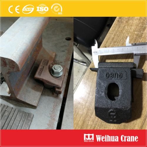 Crane Track Rail Clips