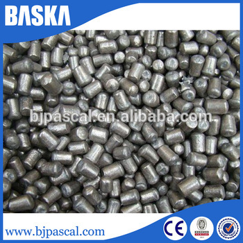 Dia 16mm * 18mm Low chrome casting steel grinding cylpebs for cement plant