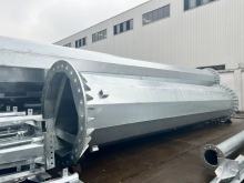 Galvanized Transmission Line Steel Pole