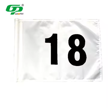 Weatherproof Mini Golf Putting Green Flags with Poles