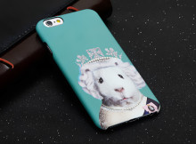 2016 free sample new arrival print Animal style hard pc phone case for iphone 6