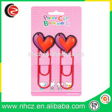 Red Heart Paper Clip for Gifts