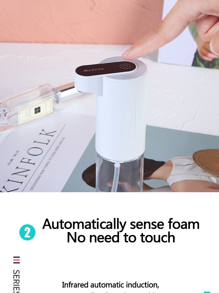 2021 Intelligent sensing foaming hand washer hand soap dispenser automatic