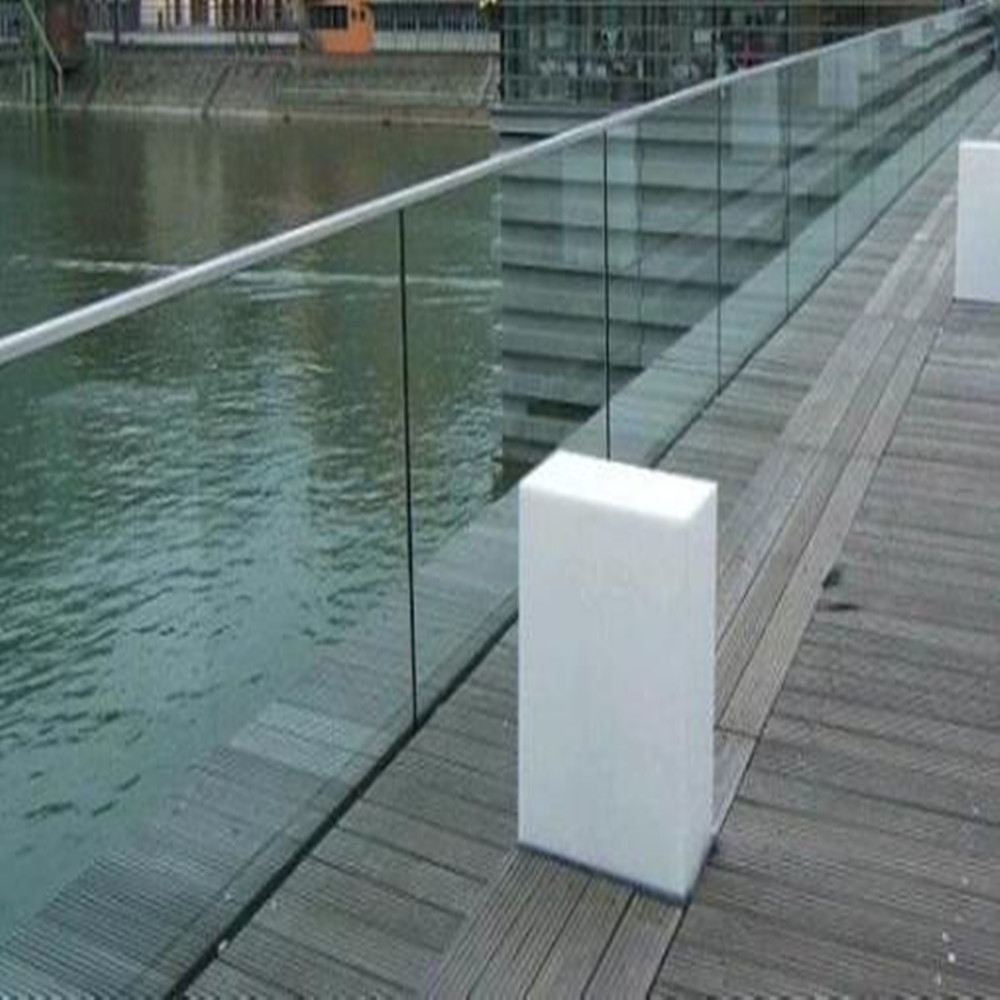 tempered glass railing