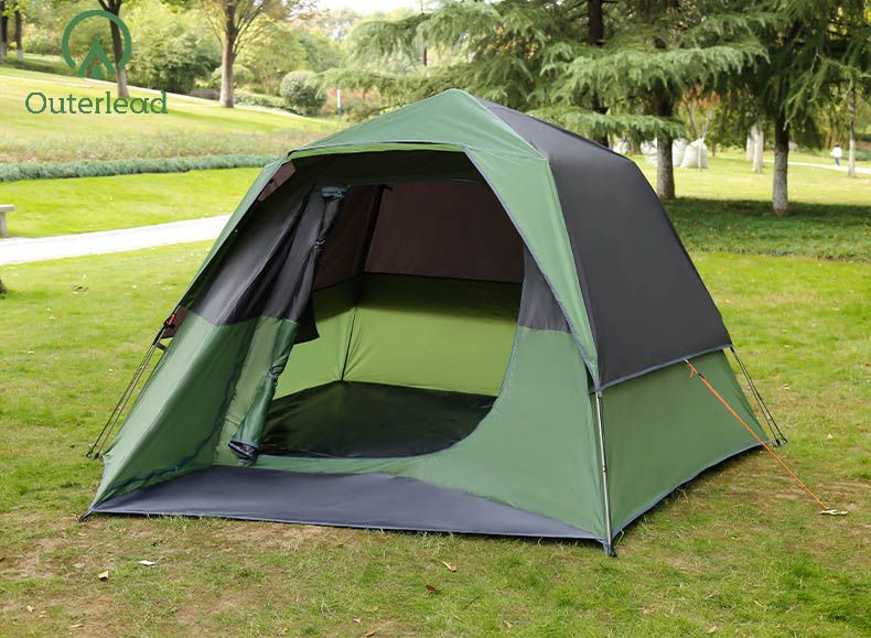 Double Layered Square Camping Tent