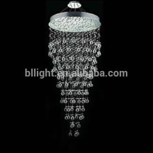 40W hanging antique wood beaded chandelier