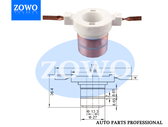 28 2855 Alternator Slip Ring