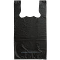 White or Black Custom Printed Storage Thank You Grocery Plasic T Shirt Shopping Bag