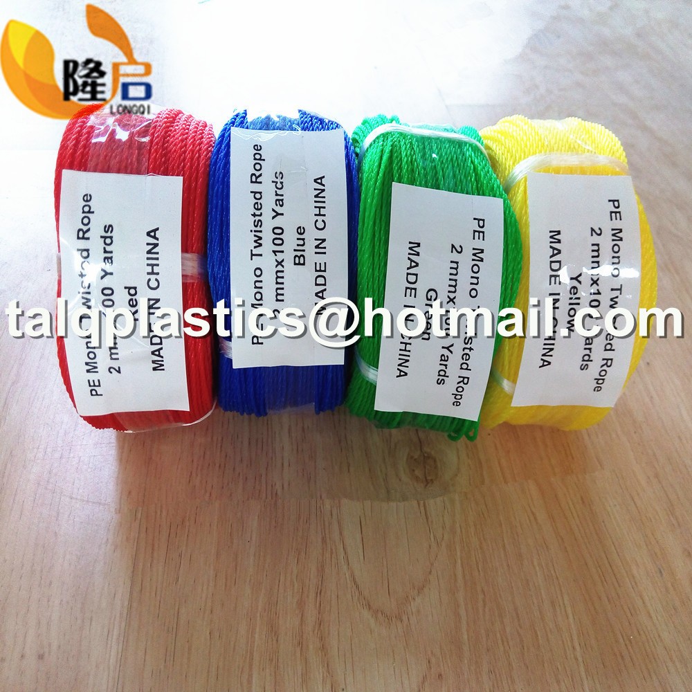 nylon rope raw material fishing pe twine taian for Ghana