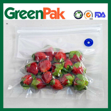 nylon poly strawberry vacuum bag