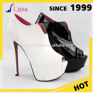 Rissa Brand Wholesale Sex Nude High Heel Peep Toe High-Heel Shoe boot