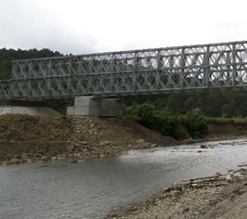 Portable Steel Structure Bailey Bridge