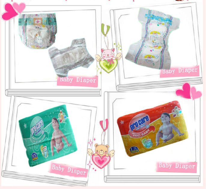 Super absorption dear cupid baby diapers for Ghana