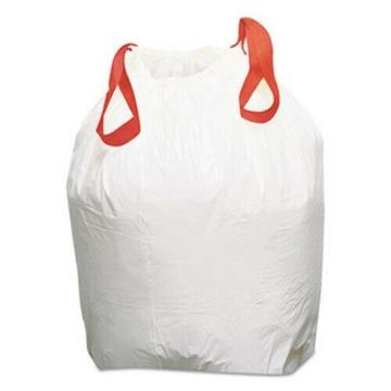 Large Disposable Plastic Drawstring Trash Bag