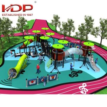 Affordable Outdoor Plastic Playground Equipment for Kids