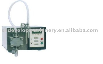 Table-top liquid piston filler