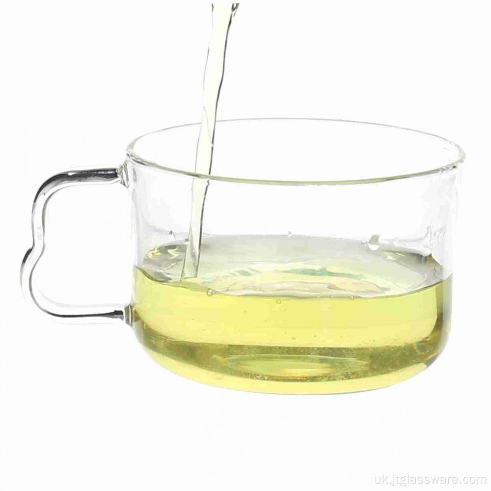 Новий дизайн скляних чашок для чаю