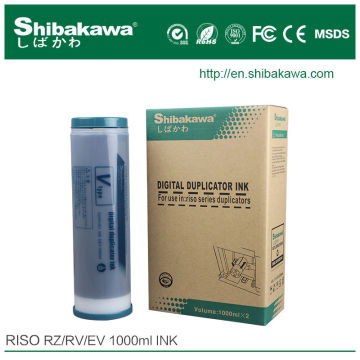 Copier printing ink RZ/RV ink for riso Digital Duplicator machine