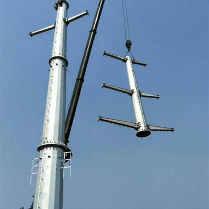 High quality Power Transmission Line Steel Angle Tower Power Transmission Pole