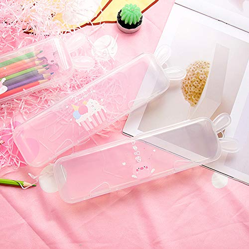 Transparent Ice Cream Pencil Case 2 Transparent Ice Cream Pencil Case 2