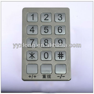 home access control 3x5 metal keypad