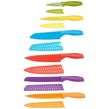 Non stick Colored kitchen Knife Set