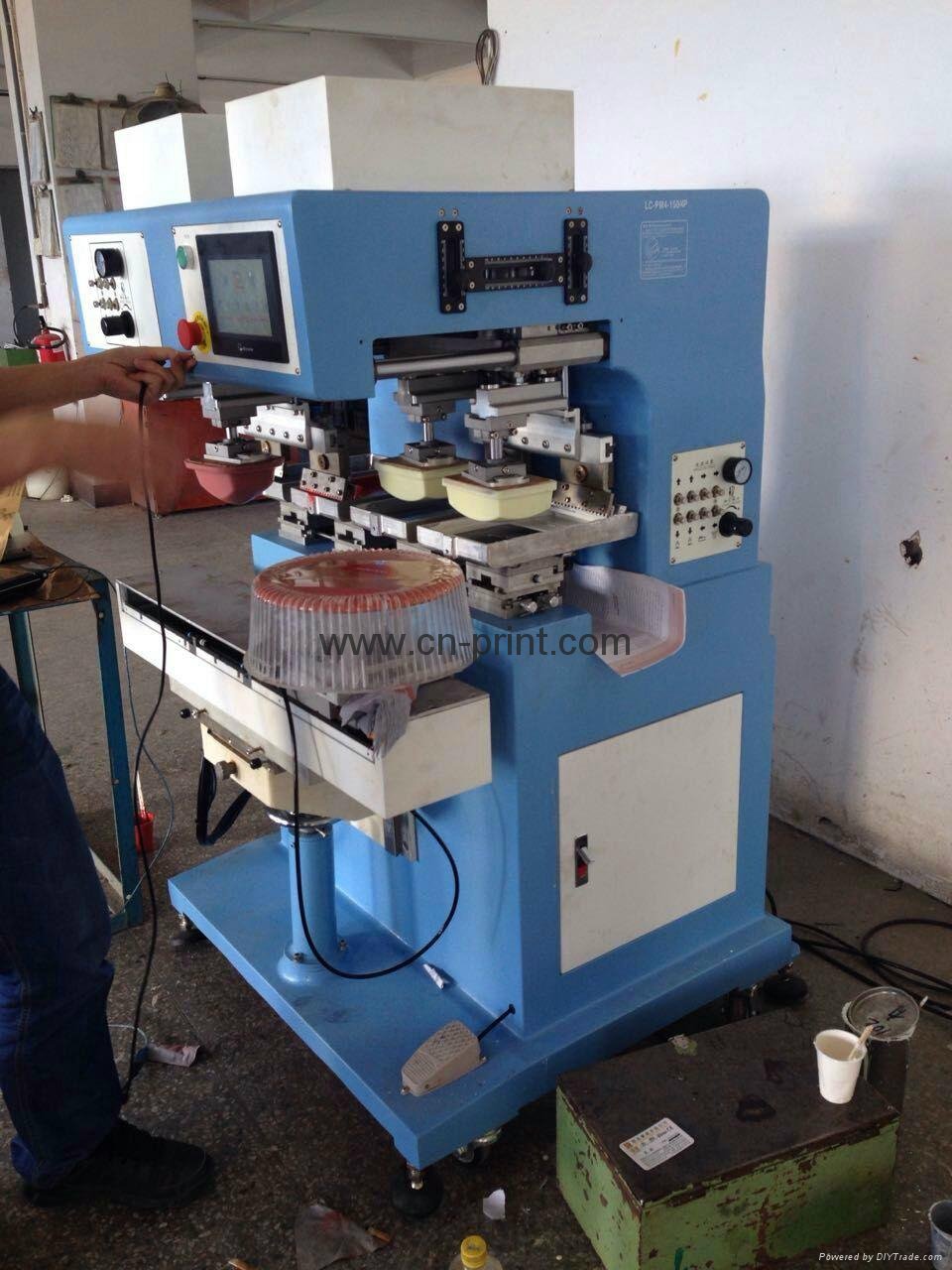 large size 4 color printing machine