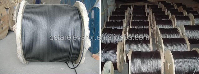 Wholesale price wire rope stainless elevator parts  wire rope