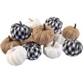 12pcs Mixed Artificial Pumpkins