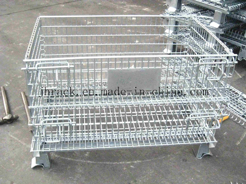 Folding Mesh Storage Cage