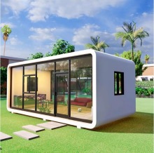 Modern Capsule Mini House: 20ft Modular Apple House for Office or Household
