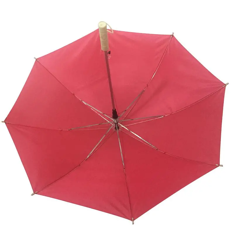 Customized Common Size Plain Color Cheaper Customer Logo Promotion Umbrella