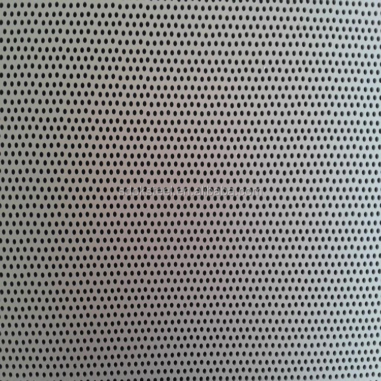 304 316 metal stainless perforated steel sheet