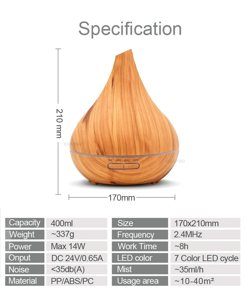 Large Capacity Humidifier Aroma Diffuser