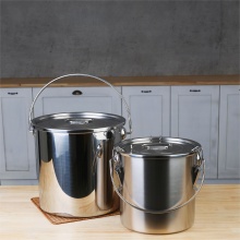Custom Size Stainless Steel Barrel Cereal Storage Container