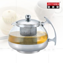 Quality glass teapot stainless steel glass teapot home glass teapot