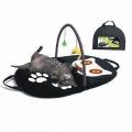 Jouet pour chat, disponible en noir, mesure 63 x 30cm