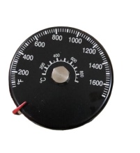 Magnetic Flue Gas Stove Oven Thermometer with Stem
