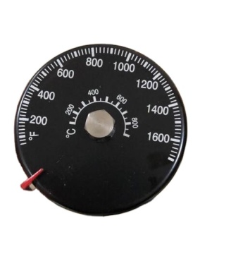 Magnetic Flue Gas Stove Oven Thermometer with Stem