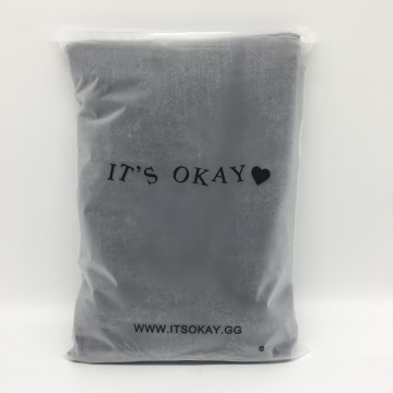 Custom Biodegradable waterproof zipper plastic packing bag