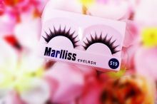 Natural Spark Dense Glitter False Strip Eyelash , Decorated Eyelashes