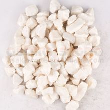 Hot Sale Natural Unpolished Snow White Crushed Gravel