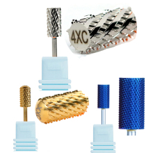 Smooth Round Top Large Barrel Nail Drill Bits