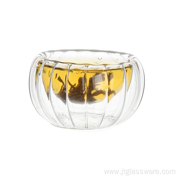 Double Wall Glass Tea Cup